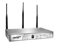 SonicWALL TZ 210 Wireless-N - Dispositif de sécurité - Ethernet, Fast Ethernet, Gigabit Ethernet - 802.11b/g/n (draft) - IAR, démo 01-SSC-8783