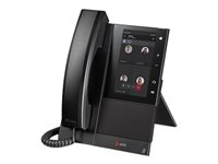 Poly CCX 500 - Téléphone VoIP - avec Interface Bluetooth - SIP, RTCP, RTP, SRTP, SDP - 24 lignes - noir - compatible GSA Trade - Conformité TAA 849B5AA#AC3
