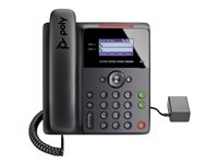 Poly Edge B30 - Téléphone VoIP - à 5 voies capacité d'appel - SIP - 16 lignes - noir 82M84AA