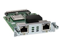 Cisco Third-Generation 2-Port T1/E1 Multiflex Trunk Voice/WAN Interface Card - Module d'extension - EHWIC - T1/E1 x 2 - T-1/E-1 - reconditionné - pour Cisco 2911, 2921, 2951, 3925, 3925 ES24, 3925E, 3945, 3945 ES24, 3945E VWIC3-2MFT-T1E1-RF