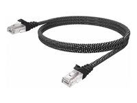 Vision Premium - Câble réseau - RJ-45 (M) pour RJ-45 (M) - 2 m - UTP - CAT 6 - démarré, bloqué - braided TC 2MCAT6/HQ