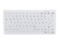 Active Key MedicalKey AK-C4110 - Clavier - sans fil - 2.4 GHz - Français - blanc AK-C4110F-FUS-W/FR