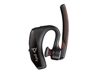 Poly Voyager 5200 Office - Voyager 5200 series - micro-casque - intra-auriculaire - Bluetooth - sans fil - Suppresseur de bruit actif - noir - Certifié pour Skype for Business, certifié Zoom, Certifié pour Microsoft Teams, Certifié Avaya, certifié Cisco Jabber, Works With Chromebook Certified 8R711AA#ABB